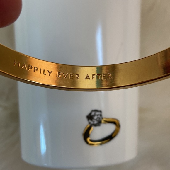 Kate spade wedding bundle! Bangle and Ms to Mrs insulated thermal travel mug - Picture 4 of 10
